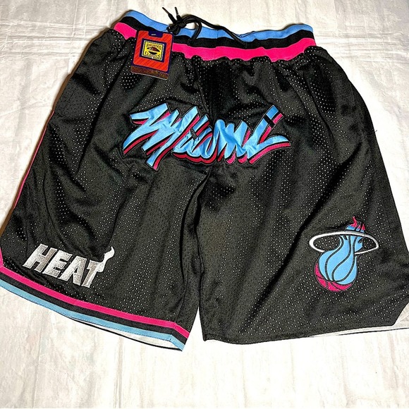 Just Don Other - Just Don Vice Miami Heat Shorts L NWT